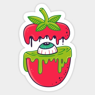 Drip Berry Sticker